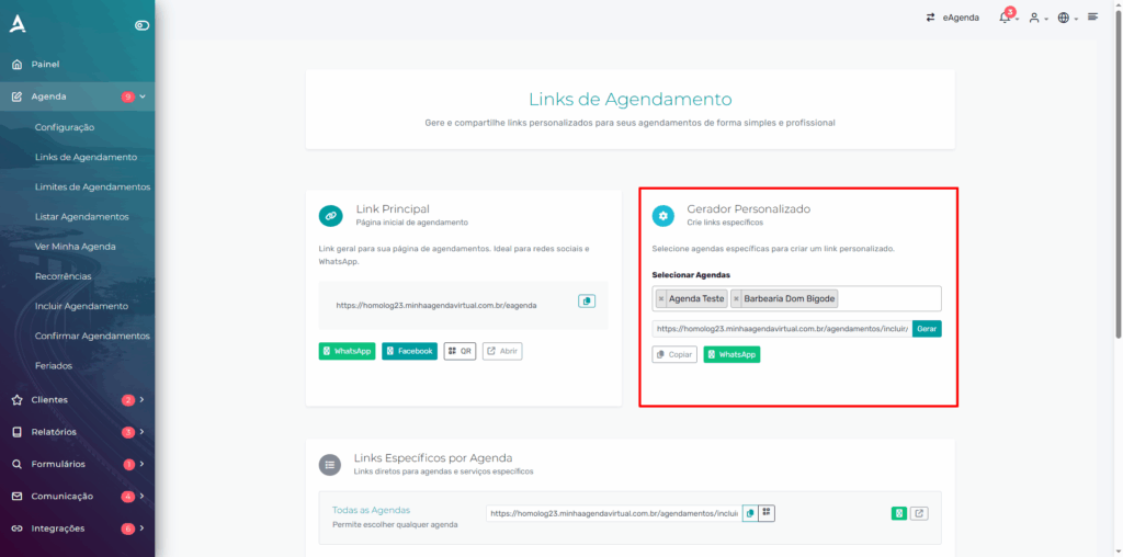 Link Personalizado